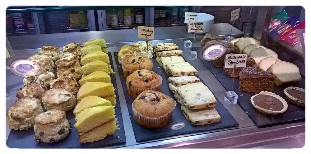 A selection of cakes showing.